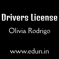 Download MP3 Song Drivers License- Olivia Rodrigo
